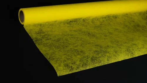 Dekorációs tekercs citromsárga színben 510mm x 9m