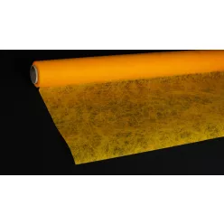 Dekorációs tekercs napsárga színben 510mm x 9m