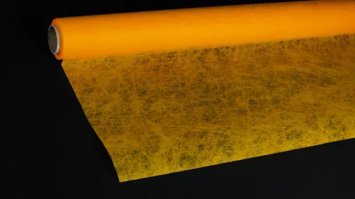 Dekorációs tekercs napsárga színben 510mm x 9m