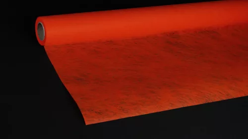 Dekorációs tekercs narancssárga színben 510mm x 9m