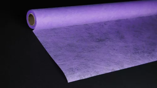 Dekorációs tekercs világos lila színben 510mm x 9m