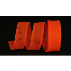 Dekorationsband orange 40 mm x 25 m