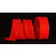 Dekorationsband rot 40 mm x 25 m