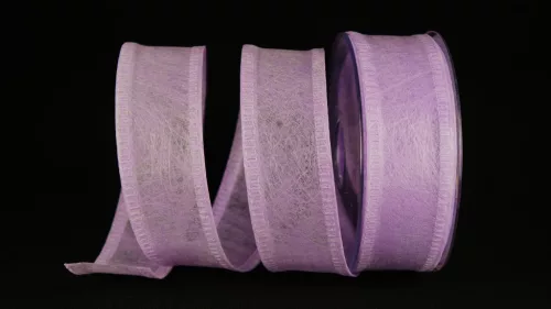 Dekorationsband helllila 40 mm x 25 m