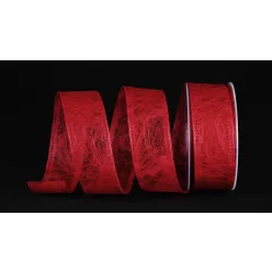 Dekorationsband bordeaux 40 mm x 25 m