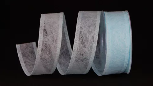 Dekorationsband hellblau 40 mm x 25 m