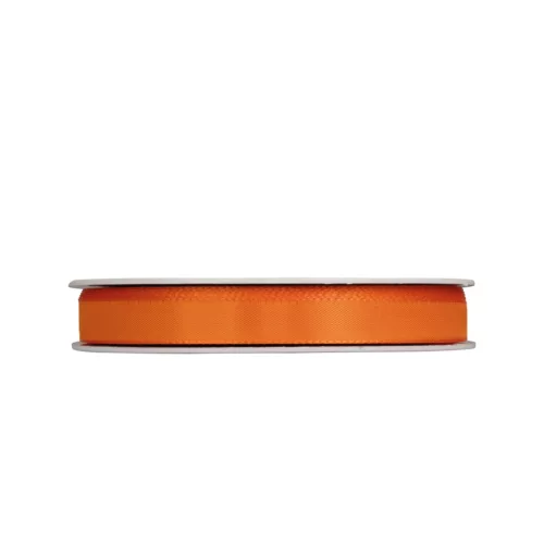 Taftband hellorange 15 mm x 50 m