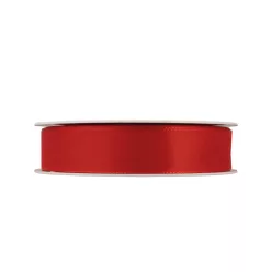 Taftband feuerrot 25 mm x 50 m