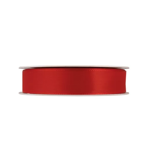 Taftband feuerrot 25 mm x 50 m