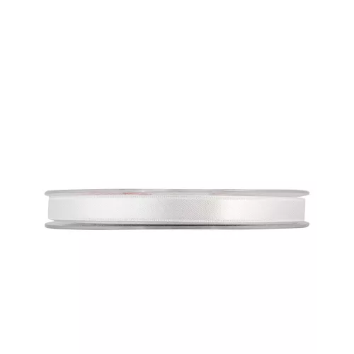 Satinband weiß 10 mm x 50 m