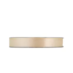 Satinband beige 15 mm x 50 m