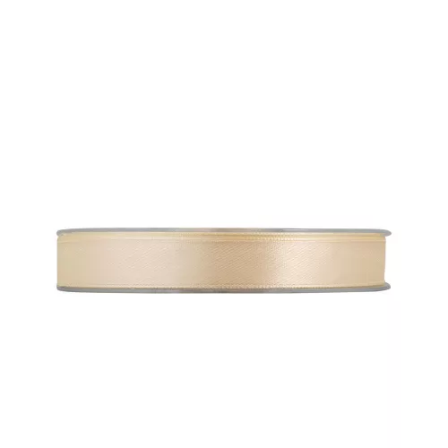 Satinband beige 15 mm x 50 m