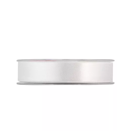 Satinband weiß 25 mm x 50 m