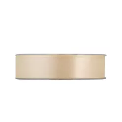 Satinband beige 25 mm x 50 m