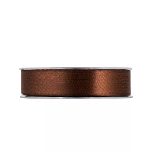 Satinband braun 25 mm x 50 m