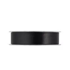 Satinband schwarz 25 mm x 50 m