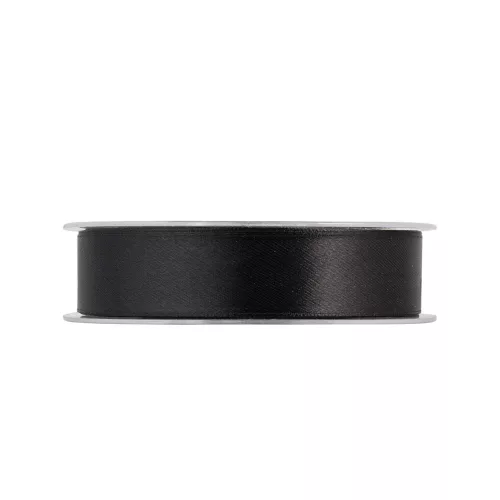 Satinband schwarz 25 mm x 50 m