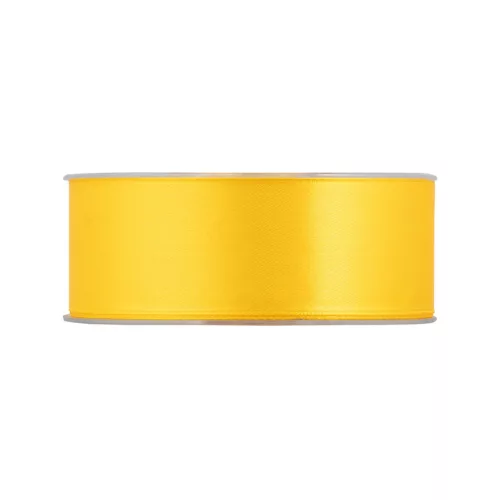 Satinband zitronengelb 40 mm x 50 m