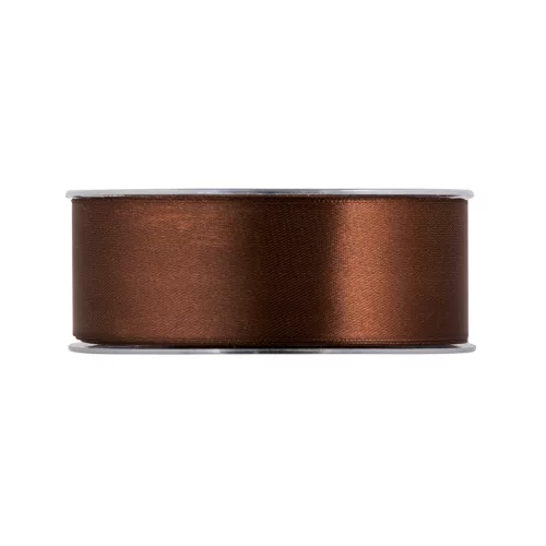 Satinband braun 40 mm x 50 m