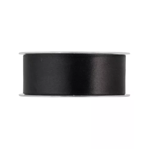Satinband schwarz 40 mm x 50 m
