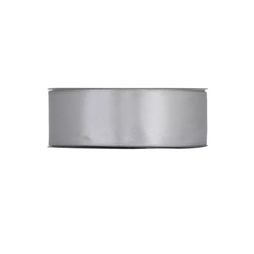 Satinband silber 40 mm x 50 m