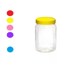 Einmachglas aus PET, dickwandig, 360 ml (0,5 kg)