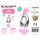 Folienballon-Set rosa 115 cm – Zahl 0 – 15 Stück / Packung
