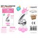 Folienballon-Set rosa 115 cm – Zahl 4 – 15 Stück / Packung