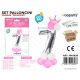 Folienballon-Set rosa 115 cm – Zahl 7 – 15 Stück / Packung