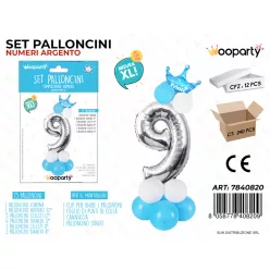 FÓLIALUFI SZETT EZÜST-BLAU "9"