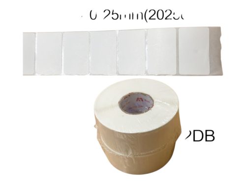 Thermoetiketten 40×25 mm (2025 Stück)