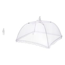 Lebensmittelabdeckung weiß, 45×45 cm