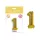 Folienballon 100 cm – Zahl 1, Gold
