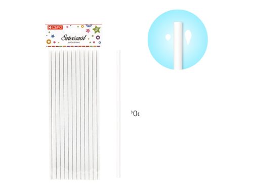 Papier-Trinkhalm 20 Cm 25Pcs
