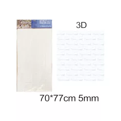 3D-Selbstklebende Wandpaneele 77×70 cm
