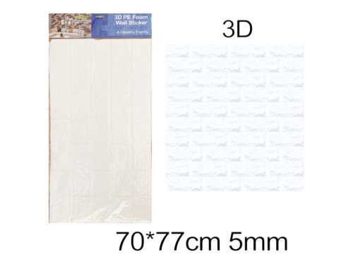 3D-Selbstklebende Wandpaneele 77×70 cm
