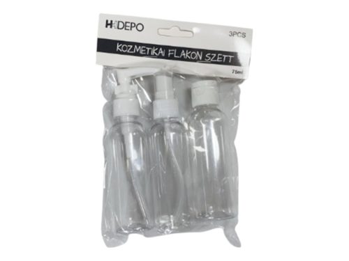 Kosmetikflaschen-Set 75 ml