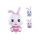 Folienballon Hase  46,5 × 83,5 cm