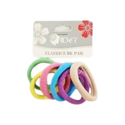 Haargummi-Set, 6 Stück