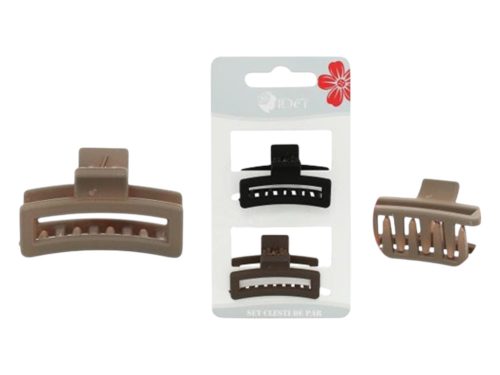 Haarspange 2 Stück, 4 cm
