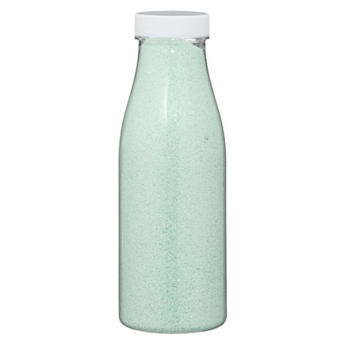 Dekosand, aqua, 700g, in PVC Flasche