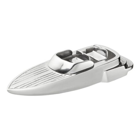 Sportboot, silber, klein, ca. 25cmL