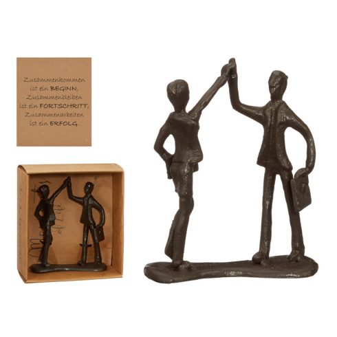 Design Skulptur "Zusammenarbeit", ca.4,2cmH