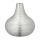 Vase, silber, matt, gr., ca.18cmH