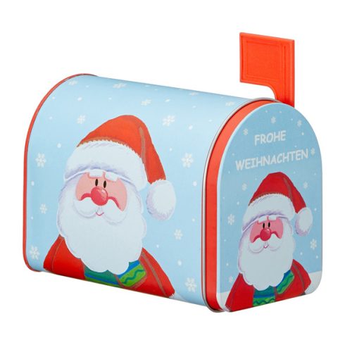 Dose Briefkasten Weihnachtsmann 13 x 9,5 x 7,5cm 