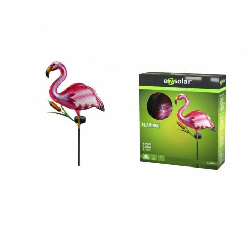 EZ-LED Solar Gartenlampe, Design Flamingo (VE8)