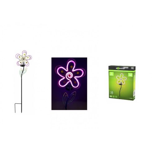 EZ-LED Solar Blumenleuchte Flora Pink (VE16)