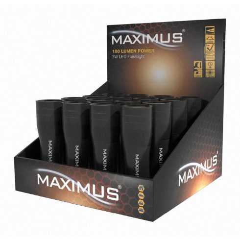 Maximus LED-Taschenlampe (VE 16)