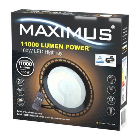 MAXIMUS 100 WATT LED-HIGHBAY