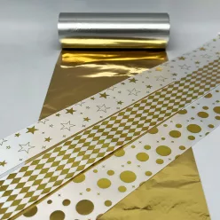   DHD Premium Ribbon™ – Metál arany resin festékszalag – 110 mm × 300 m